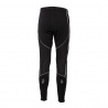 Progres Snowbull cerna panske vetruodolne elasticke softshellove kalhoty na bezky, beh 2
