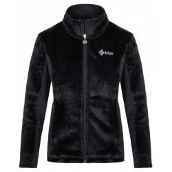 Kilpi Skathi-W cerna SL0217KIBLK damska fleecova plysova mikina Opti-Hea