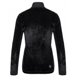 Kilpi Skathi-W cerna SL0217KIBLK damska fleecova plysova mikina Opti-Hea 1