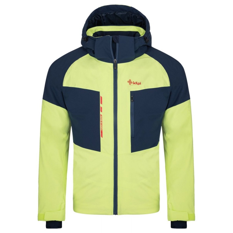 Kilpi Taxido-M svetle zelena SM0112KILGN panska vodeodolna zimni lyzarska bunda
