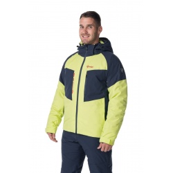 Kilpi Taxido-M svetle zelena SM0112KILGN panska vodeodolna zimni lyzarska bunda11