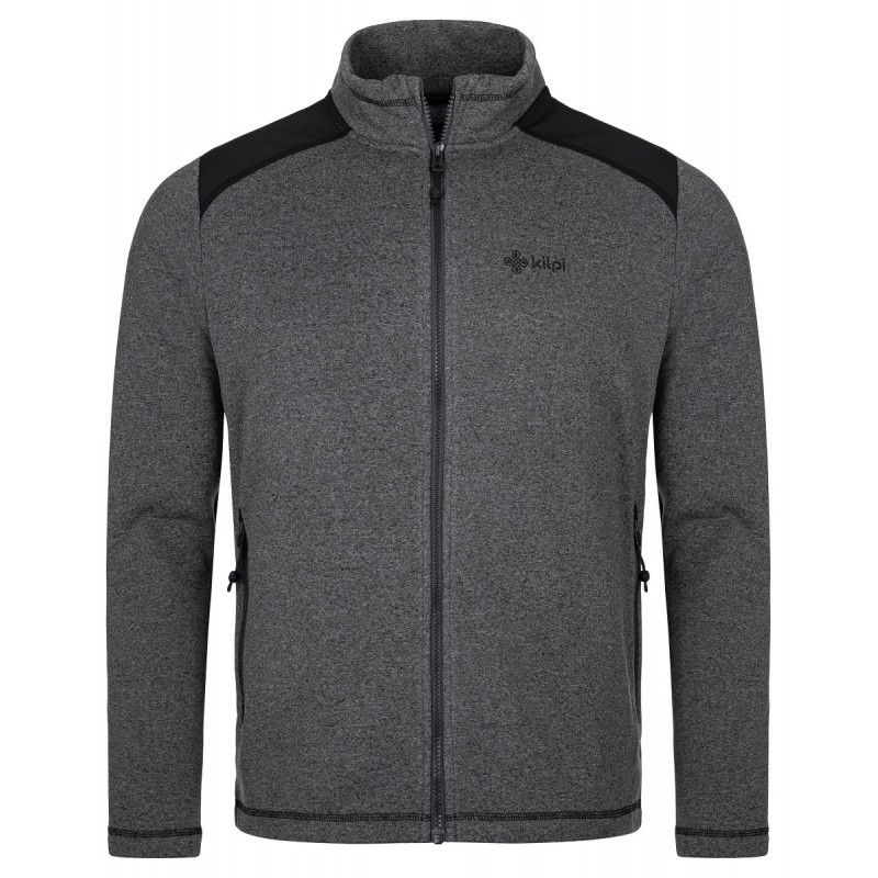 Kilpi Regin-M tmave seda SM0209KIDGY panska sportovni funkcni tepla mikina   svetr