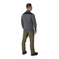 Kilpi Regin-M tmave seda SM0209KIDGY panska sportovni funkcni tepla mikina   svetr5