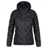 Kilpi Alberta-W cerna SL0132KIBLK damska lehka perova outdoorova sbalitelna bunda