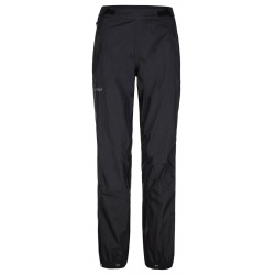 Kilpi Alpin-W cerna SL0402KIBLK damske lehke sbalitelne nepromokave kalhoty 