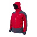 Pinguin Parker jacket 5.0 grey/red unisex nepromokavá outdoorová bunda Gelanots 2L 