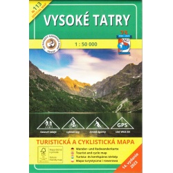 VKU 113 Vysoke Tatry 50 000 turisticka mapa