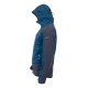 Pinguin Parker jacket 5.0 grey/petrol unisex nepromokavá outdoorová bunda Gelanots 2L 7