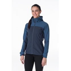 Kilpi Ravia-W tmave modra SL0124KIDBL damska softshellova bunda s kapuci2