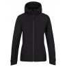 Kilpi Ravia-W cerna SL0124KIBLK damska softshellova bunda s kapuci 
