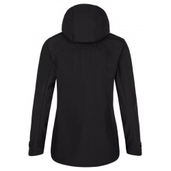 Kilpi Ravia-W cerna SL0124KIBLK damska softshellova bunda s kapuci 1