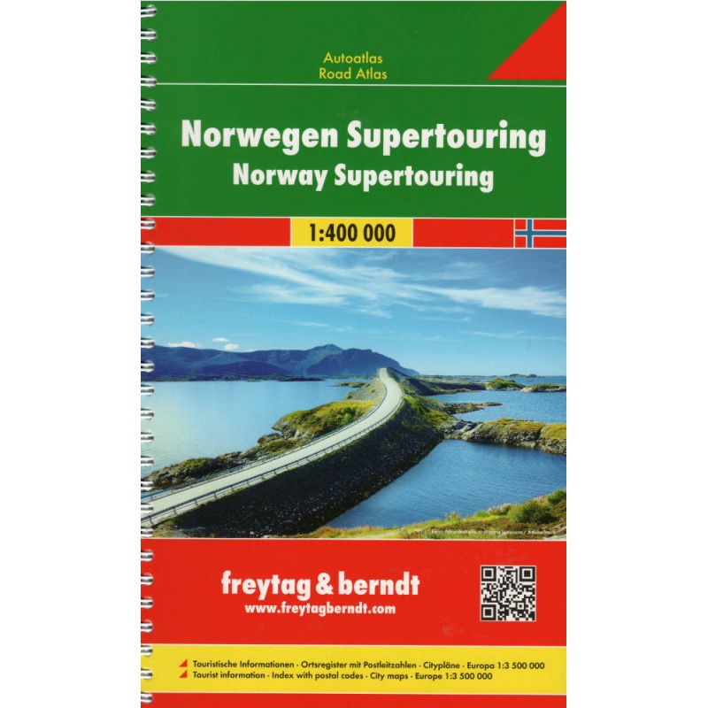 Freytag a Berndt Norsko 400 000 autoatlas