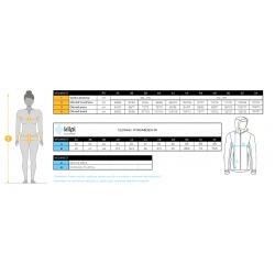 _Kilpi Pyramiden-W cerna SL0114KIBLK damska lehka perova bunda zmereno