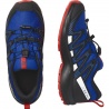 Salomon XA Pro V8 CSWP J 471262 lapis blue black fiery red detske nizke nepromokave boty1