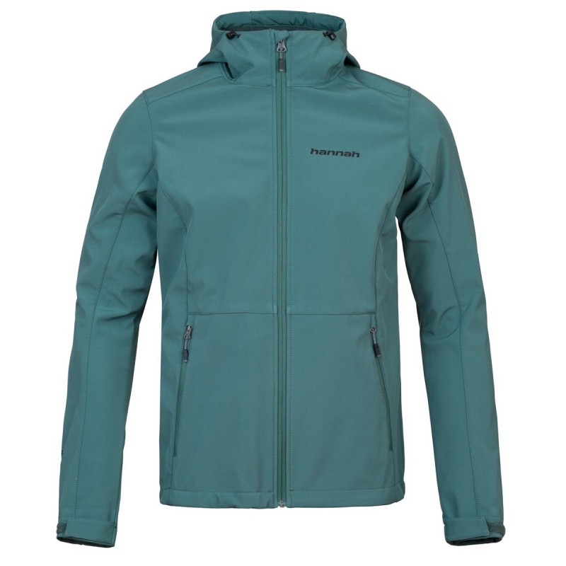 Hannah Zury dark forest damska funkcni vodeodolna softshellova bunda mirne zateplena 