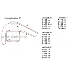 _Hannah Seumas W roan rouge india ink damska prodysna lehka sportovni bunda zmereno