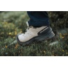Salomon X Ward Leather GTX W bleached sand 471825 damske nizke nepromokave trekove boty6