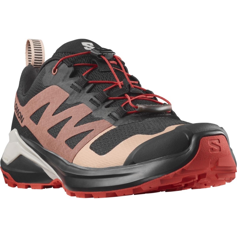 Salomon X-Adventure W black fiery red ashes 473217 damske nizke prodysne bezecke boty
