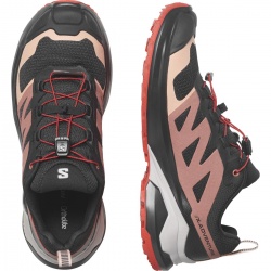 Salomon X-Adventure W black fiery red ashes 473217 damske nizke prodysne bezecke boty1