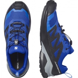 Salomon X-Adventure lapis blue black quarry 473208 panske nizke prodysne bezecke boty1