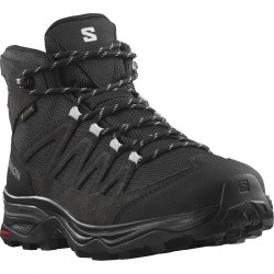 Salomon X Ward Leather Mid GTX W Ebony 471819 damske vysi nepromokave trekove boty