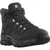 Salomon X Ward Leather Mid GTX W Ebony 471819 damske vysi nepromokave trekove boty