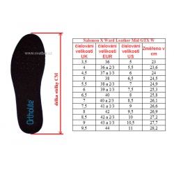 _Salomon X Ward Leather Mid GTX W Ebony 471819 damske vysi nepromokave boty zmereno