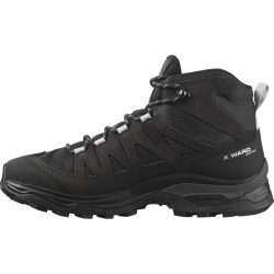 Salomon X Ward Leather Mid GTX W Ebony 471819 damske vysi nepromokave trekove boty 5