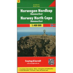 Freytag Norsko Nordkapp 1:400 000