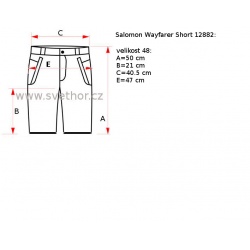 _Salomon Wayfarer Bermuda M swamp 128882 zmer