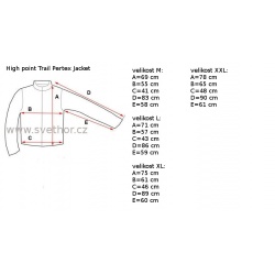 _High Point Trail Pertex Jacket Antique mos black panska sbalitelna vetrovka zmereno