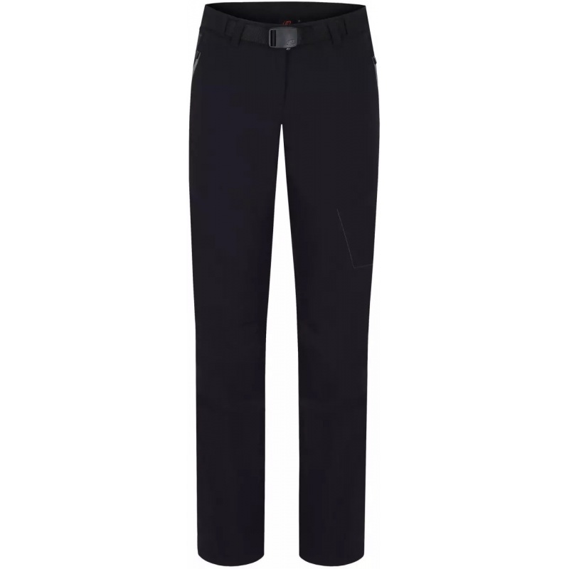 Hannah Haita anthracite II damske lehke turisticke outdoorove kalhoty s paskem
