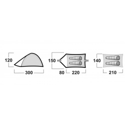Husky Bret 2 turisticky stan 2017
