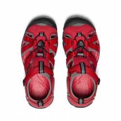 Keen Seacamp II CNX Children racing red gargoyle detske outdoorove sandaly i do vody1