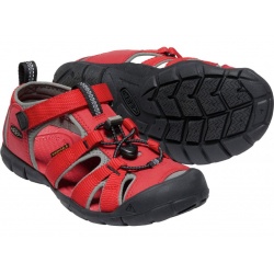 Keen Seacamp II CNX Children racing red gargoyle detske outdoorove sandaly i do vody4