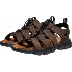 Keen Daytona II Sandal M bison black panske kozene outdoorove sandaly