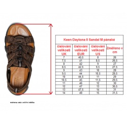 _Keen Daytona II Sandal M bison black panske kozene outdoorove sandaly zmereno