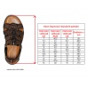 _Keen Daytona II Sandal M bison black panske kozene outdoorove sandaly zmereno