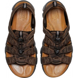 Keen Daytona II Sandal M bison black panske kozene outdoorove sandaly 3