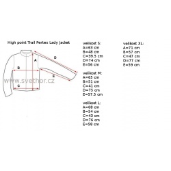 _High Point Trail Pertex Lady Jacket black damska sbalitelna vetrovka bez kapuce zmereno