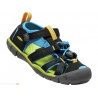 Keen Seacamp II CNX Children black brilliant blue detske outdoorove sandaly i do vody