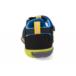 Keen Seacamp II CNX Children black brilliant blue detske outdoorove sandaly i do vody 6