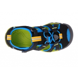 Keen Seacamp II CNX Children black brilliant blue detske outdoorove sandaly i do vody 7