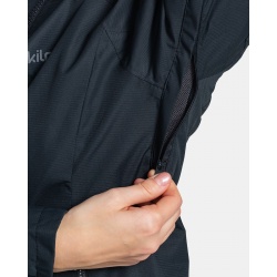 Kilpi Sonna-W cerna TL0104KIBLK damska vodeodolna vetruodolna bunda 3