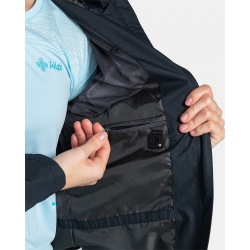 Kilpi Sonna-W cerna TL0104KIBLK damska vodeodolna vetruodolna bunda 4