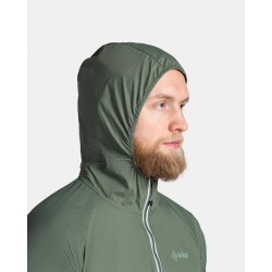 Kilpi Rosa-M tmave zelena TM0105KIDGN panska lehka sbalitelna vetru a vodeodolna bunda 4