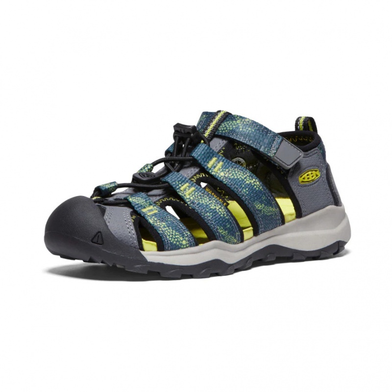 Keen Newport Neo H2 Youth sea mos steel grey detske outdoorove sandaly i do vody