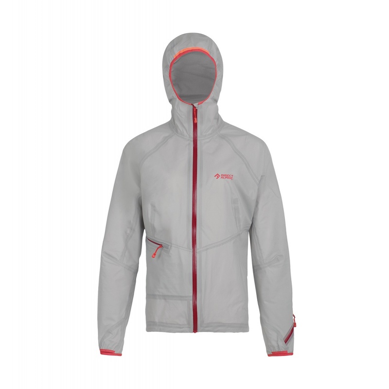 Direct Alpine Cyclone Lady grey palisander damska lehka nepromokava zalozni bunda