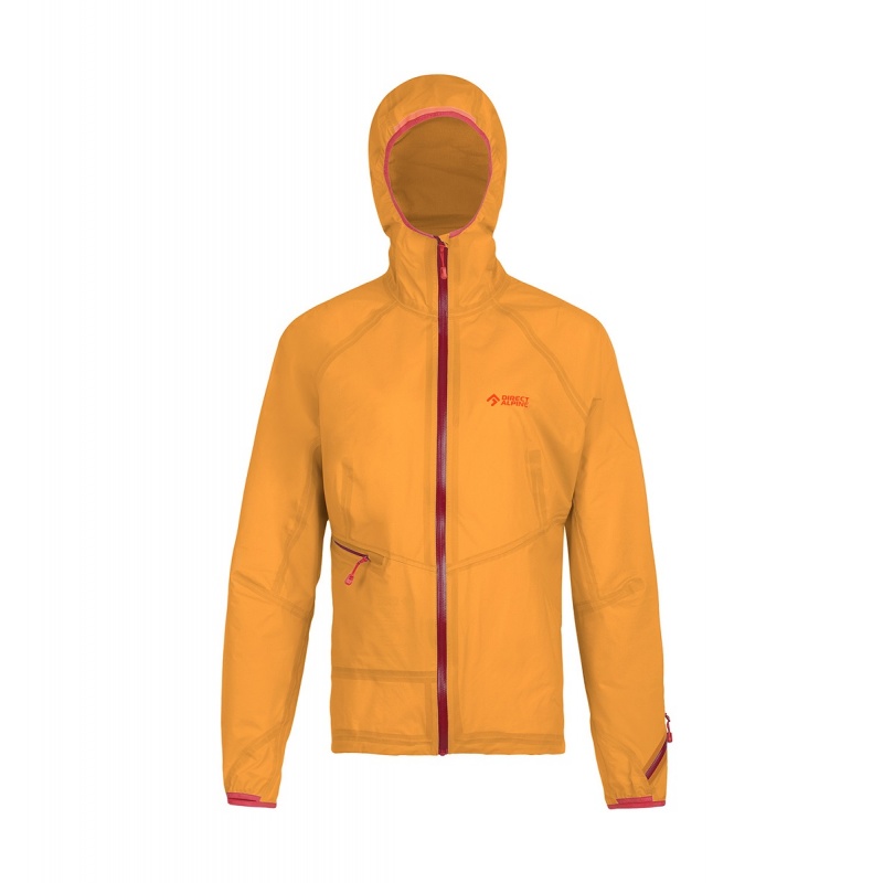 Direct Alpine Cyclone Lady mango brick damska lehka nepromokava zalozni bunda 