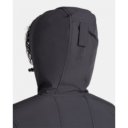 Kilpi Ravia-W tmave seda TL0109KIDGR damska softshellova bunda s kapuci 3